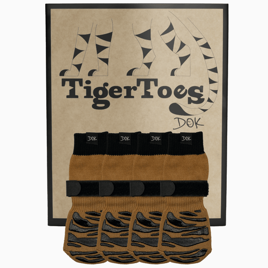 Tigertoes Premium Non-Slip Dog Socks