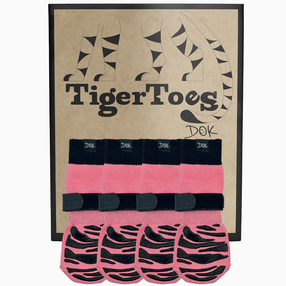 Tigertoes Premium Non-Slip Dog Socks